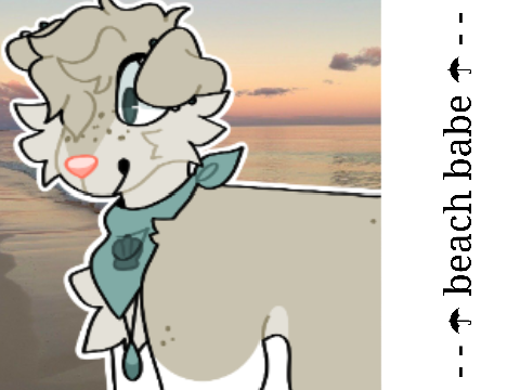 - - ☂ beach babe ☂ - -