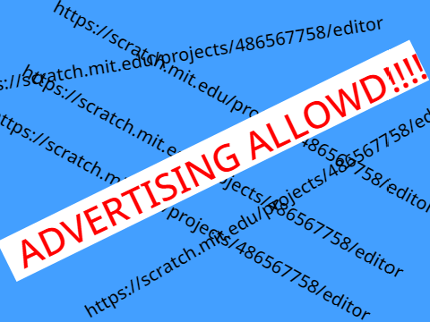 Advertising allowed