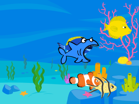 The Hungry Sharks!