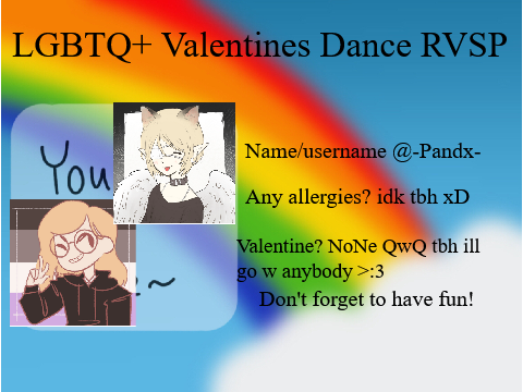 LGBTQ+ Valentines Dance RVSP remix