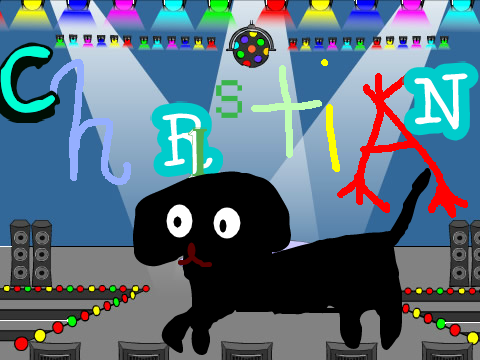 Christian the dog! 