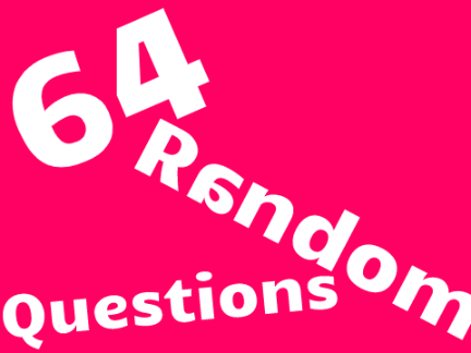 64 random questions :3
