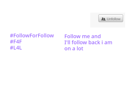 F4F FollowforFollow L4L