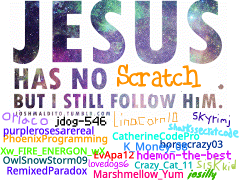 follow Jesus! sign your name!