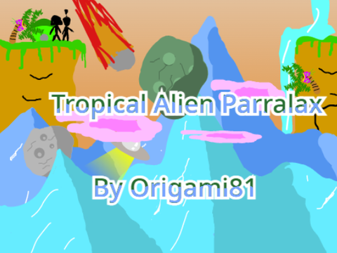 《Tropical Alien Parallax》|| A Parallax by Origami81||