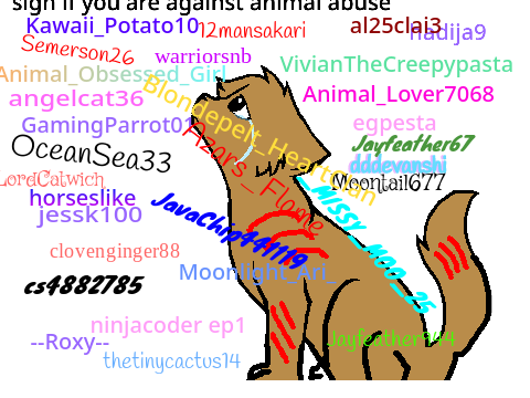 Sign If You Are Against Animal Abuse remix remix remix remix remix remix remix remix remix re… remix