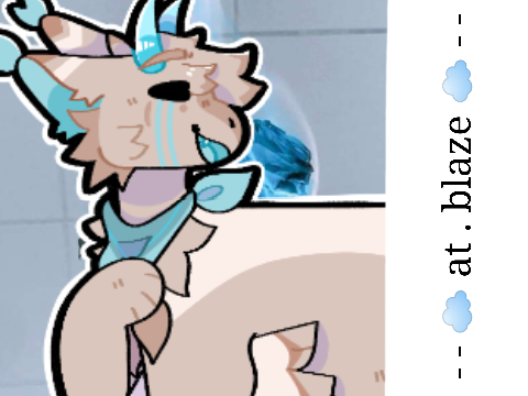 - - ☁ at . blaze ☁ - -