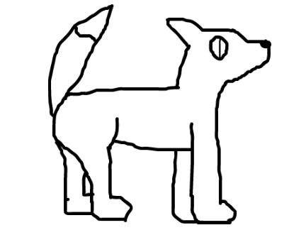 How I draw a Fox