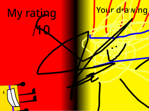 Draw D.fries then he will rate it  remix remix-9