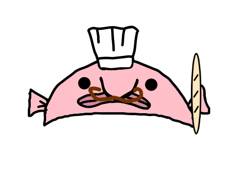A beautiful blobfish. Why, you ask? IT'S A FRENCH CHEF