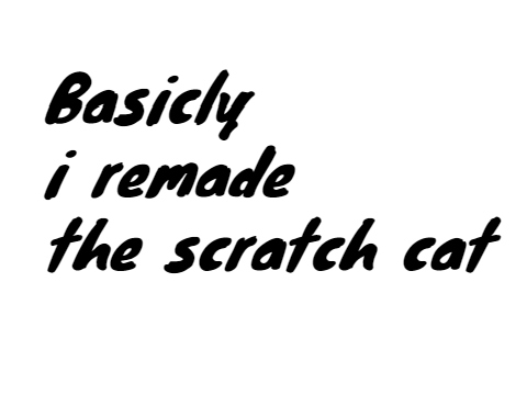 The New Scratch Cat