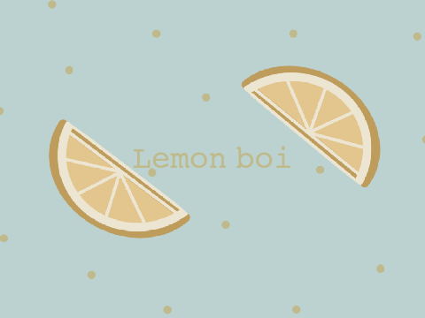 ⋇⋆✦⋆⋇ Lemon Boy Entry ⋇⋆✦⋆⋇