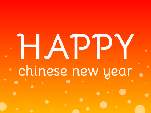 Happy Chinese New Year!