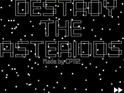 DESTROY THE ASTERIODS (BETA)