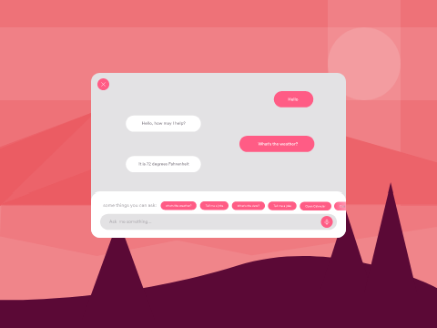 Red OS Assistant Concept