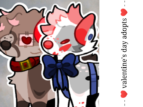 - - ♥ valentine's day adopts ♥ - -