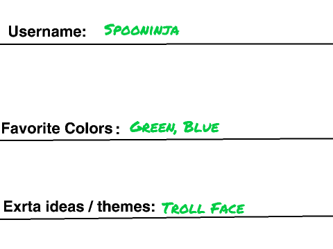Sheet For My Ninja Trollface Logo