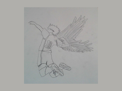 haikyuu painting 20% complete