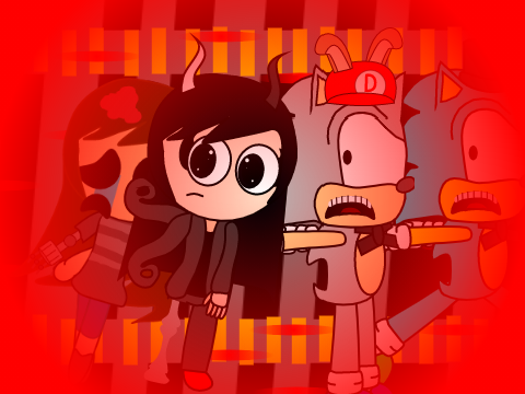 Add yourself running away from the Lazer Guards. remix remix remix