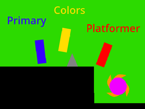 Primary Colors Platformer
