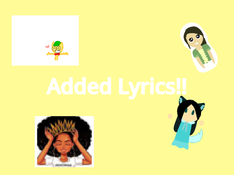 Added Lyrics! 