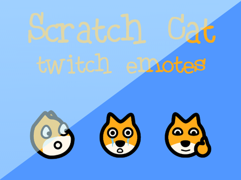 ὃ scratch cat twitch emotes