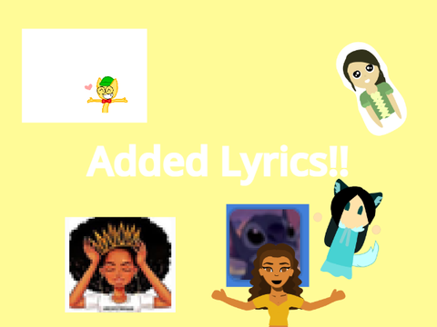 Added Lyrics!