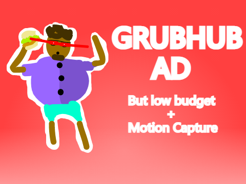 Grubhub ad but low budget unfinished
