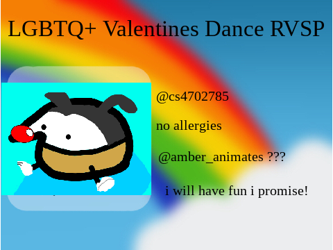 LGBTQ+ Valentines Dance RVSP remix
