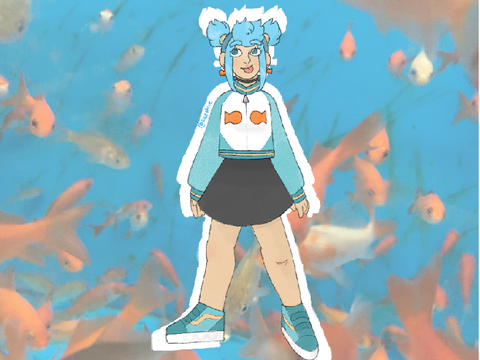 Fishy sapph 