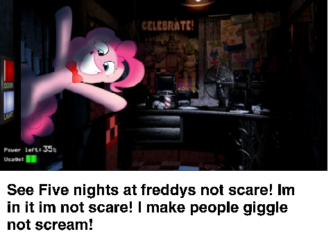 maybe my little pony can be scare