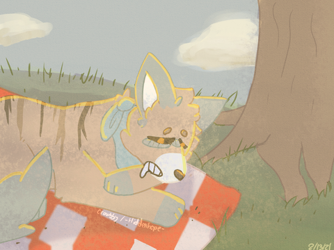 [ Sleeping under a Tree ]