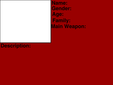 Luna Character ID Card