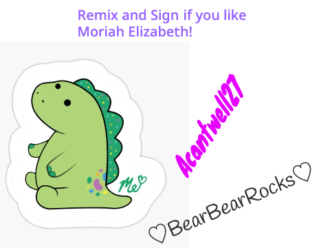 Sign if you like Moriah Elizabeth!˚₊· ◦°