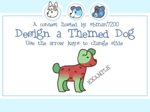 Design a Themed Dog (Spilled Icecream)