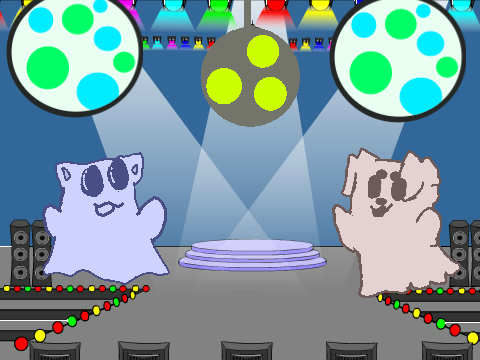 ghosty dance party