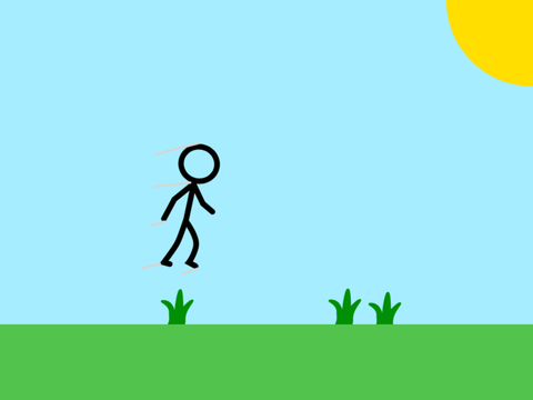 Jump the weeds!