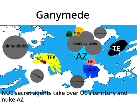 CountryBall CountryWars Season 9 Part 2 Map