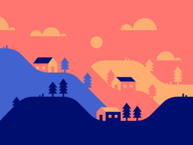 the hills