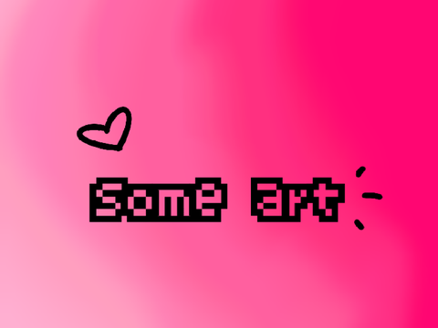 some art .*･｡ happy valentine's