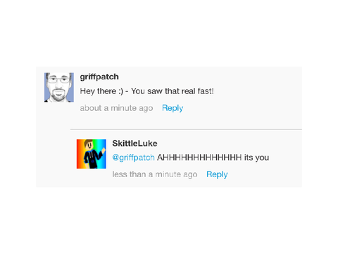 WHEN GRIFFPATCH COMMENTS ON YOUR ACCOUNT :00000
