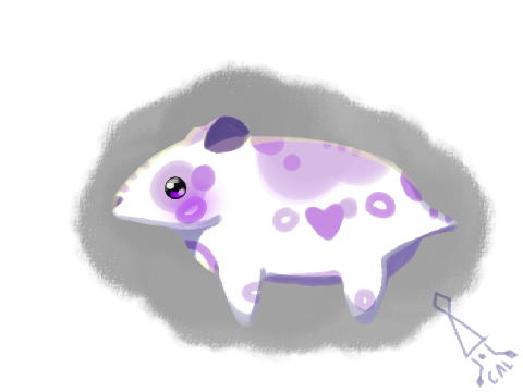 lavender hamster