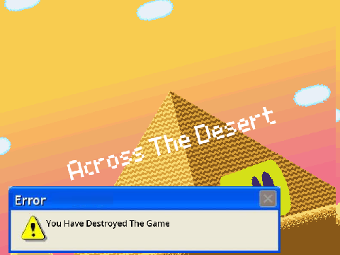 Across The Desert  (A Platformer)