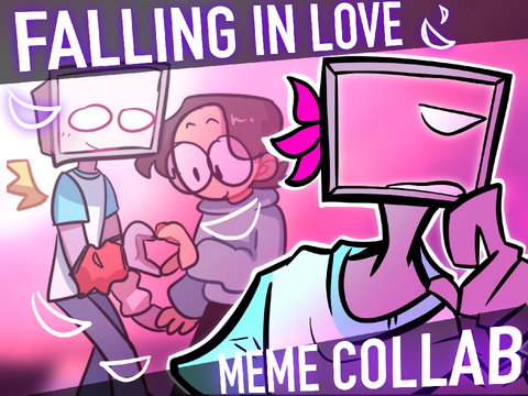 ♛ Falling in love animation meme || COLLAB WITH @burntpotatoarts