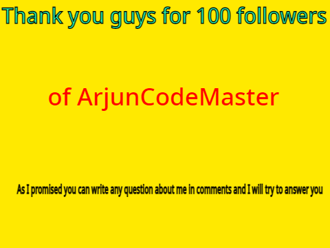 I will answer your question!!!