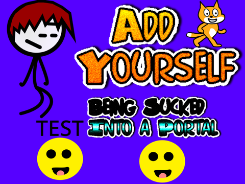 Add Yourself Being Sucked Into A Portal!