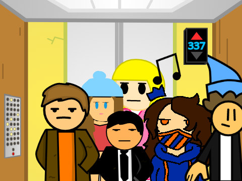 Add Yourself Waiting in the Elevator remix