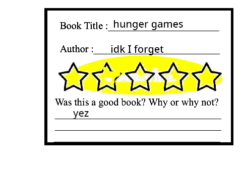 Book Recommendation Form!!  remix