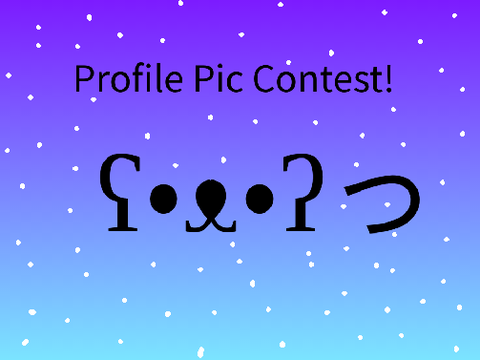 Profile pic artwork contest! CLOSED