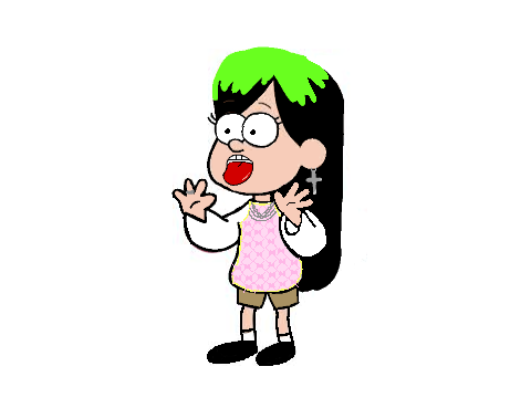 Billie Eilish Gravity Falls Style 